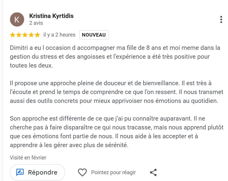 Avis client